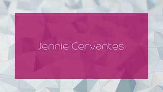 Jennie Cervantes  appearance [upl. by Aneleairam]