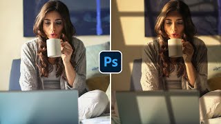 How to Make Window Light Effect in Photoshop [upl. by Yarvis591]