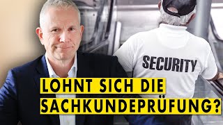 §34a GewO Sachkundeprüfung I Lohnt sich die wirklich 2023 [upl. by Alano]