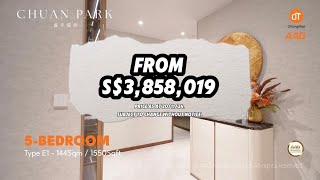 CHUAN PARK 5Bedroom Showflat District 19 NewLaunch Condo mrtlorongchuansgcondosingaporeproperty [upl. by Llezom]