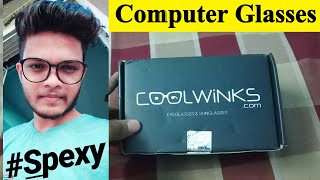 Unboxing Coolwinks Computer Glasses  Blue Cut Anti Glare Lense Free Frame [upl. by Plato896]