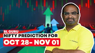 Nifty and Bank Nifty Prediction for the week 28 Oct24 to 01 Nov24 by BL GURU [upl. by Akerboom]