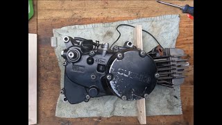 Suzuki JR50 Clutch Replacement [upl. by Lisk]