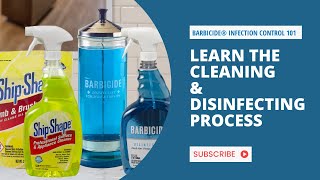 Learn the Cleaning amp Disinfecting Process [upl. by Nabalas561]