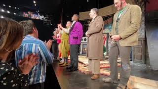 The Play That Goes Wrong OFF BROADWAY Curtain Call  May 29 2023 7pm Mischief Theatre [upl. by Aicek]