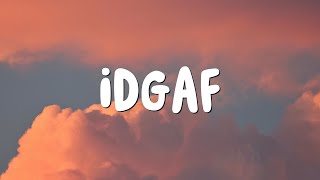 Dua Lipa  IDGAF Lyrics [upl. by Llednov]