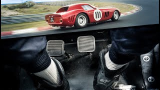 250GTO ON BOARD RACING  PEDALFOOT CAM [upl. by Tine79]