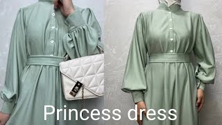 Make a panelled dress in a few hours How to sew a dressMaking a button up dress [upl. by Ggerc]