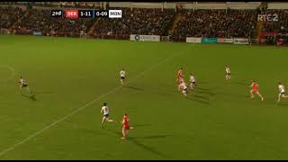 UNREAL PADRAIG MCGROGAN GOAL  DERRY V MONAGHAN  2024 FOOTBALL LEAGUE [upl. by Larual419]