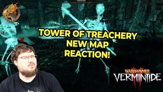 New Necromancer Boss Tower of Treachery New Map DLC Reaction amp Walkthrough  Vermintide 2 [upl. by Blanche]