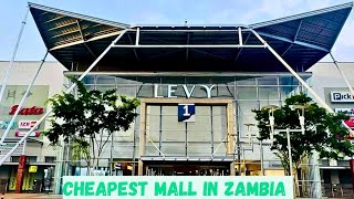 Inside the cheapest shopping mall in Zambia where 1 dollar can buy something Levy Mall [upl. by Ielhsa818]