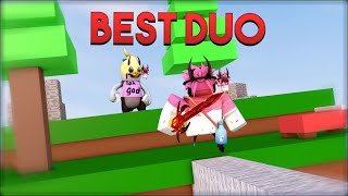 The BEST Bedwars DUO Roblox Bedwars [upl. by Lowndes]