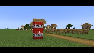 Minecraft  TNT Village [upl. by Ennaylloh420]