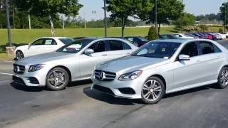 2016 MercedesBenz EClass vs 2017 E300 Compare interior exterior dimensions [upl. by Noguchi]