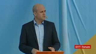 Almedalen 2012  Fredrik Reinfeldt M  Hela talet [upl. by Nyletak595]