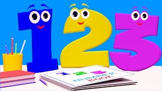 Numbers Song  Learn Counting From 1 to 10  123  Nursery Rhymes Videos For Children by Kids Tv [upl. by Zippel]