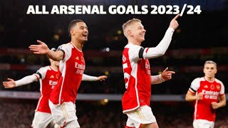 All 38 Arsenal Goals 202324 So Far [upl. by Patrizia]