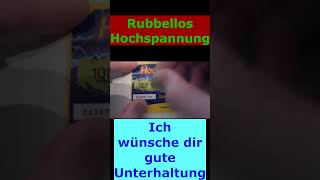 Hochspannung  Werden wir mit dem Rubbellos Hochspannung was gewinnen [upl. by Irak]