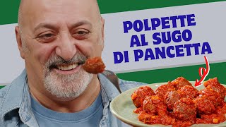 Polpette al sugo di pancetta [upl. by Chaffin]