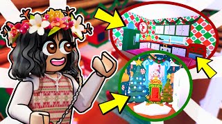 🎄DECORATING my HOUSE for CHRISTMAS in Overlook Bay 2💗 [upl. by Gierk71]