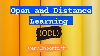 Open and Distance Learning  ODL  BEd  Development of Education System in India Hindi Dekh lo [upl. by Anert]