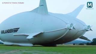 Airlander 10 First Flight [upl. by Salokin]