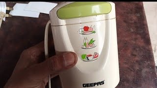 how to geepas gc5477 multi chopper open [upl. by Pincince]