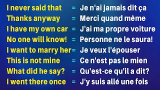 Parlez Anglais Comme un Natif avec Seulement 300 Phrases [upl. by Frydman710]