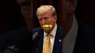 Donald Trump says Kamala Harris is Low IQ jre joeroganpodcast [upl. by Abe]