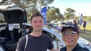 The NSW Australian Electric Vehicle Association AEVA at the 2024 Randwick Eco Festival [upl. by Oirrad]