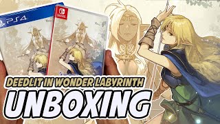 Record of Lodoss War Deedlit in Wonder Labyrinth PS4Switch Unboxing [upl. by Malynda]