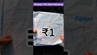 Shopsy 1 rs parcel unboxing shopsy unboxing shorts [upl. by Deerdre]