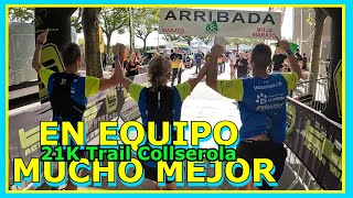 Media Maratón TRAIL Collserola 700 positivos [upl. by Oznola]