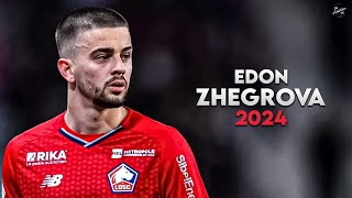 Edon Zhegrova 2024  Magic Skills Assists amp Goals  Lille  HD [upl. by Attelrahs]