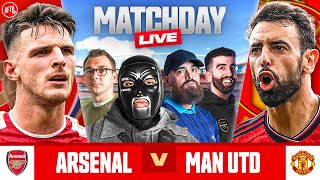 Arsenal vs Manchester United  Match Day Live ft M Huncho [upl. by Sackey]