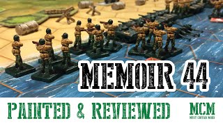 Memoir 44 Painted and Reviewed  A Fantastic Board Game that Looks Stunning on the Tabletop [upl. by Josselyn966]