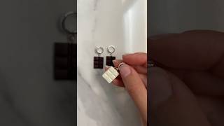 Boucles d’oreilles chocolat  Easy DIY tutorial 🍫 polymerclaytutorial earrings chocolate [upl. by Anni]