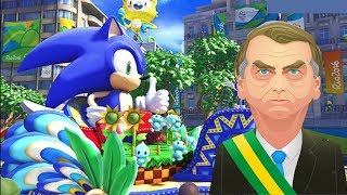 Jair Bolsonaro Usa el Tema del Juego Sonic the Hedgehog 2006 HD [upl. by Lexa]