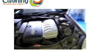 Engine cleaning Mercedes 320 CDI [upl. by Ardnasirk]