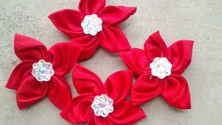 how to make a fabric rose to design your spiral beret howto diy beauty fashion turban [upl. by Rafe]