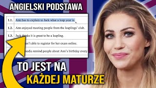 Matura z angielskiego  POWTÓRKA Omówienie arkusza z 2019 📝 MATURA PODSTAWOWA  Aleksandra Bacańska [upl. by Maxi]