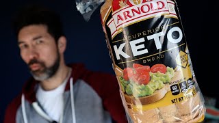 Arnolds Keto Low Carb Bread Review  BETTER than ALDIs KETO BREAD [upl. by Esertak]