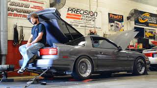 Alecs 900whp 7MGTE MKIII Supra Dyno  Sound Performance [upl. by Wahlstrom]