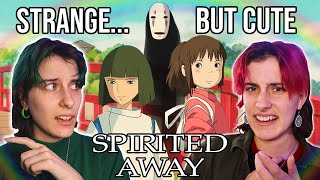 CREEPILY HEARTWARMING SPIRITED AWAY Full Movie REACTION  First time EVER watching [upl. by Adnirb]