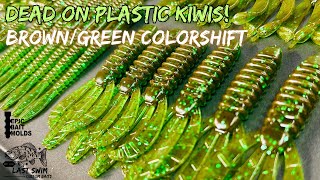 The Best GreenBrown Colorshift  Dead On Plastics Kiwis [upl. by Gnel788]