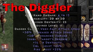 D2R Unique Items  The Diggler Dirk Boogie Nights [upl. by Leeth327]