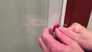 Zabitat Enclosed Blinds Operator Lock 020416 [upl. by Holbrooke]