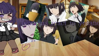 Obey me react to MC as Yosano Akiko from bsdcredits in description [upl. by Varipapa656]