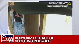 WATCH Bodycam footage released in shooting of US Airman  LiveNOW from FOX [upl. by Kreis934]