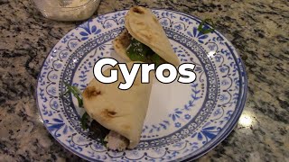 Home Chef Oven Ready Meal Chicken Gyros🌮 [upl. by Ahsatam296]